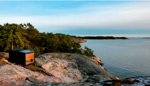 Minimalist Sauna - Sweden