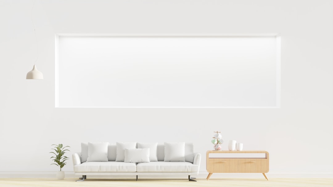 Photo living room floor lamp